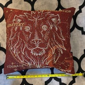 Gryffindor Lion Harry Potter Throw Pillow